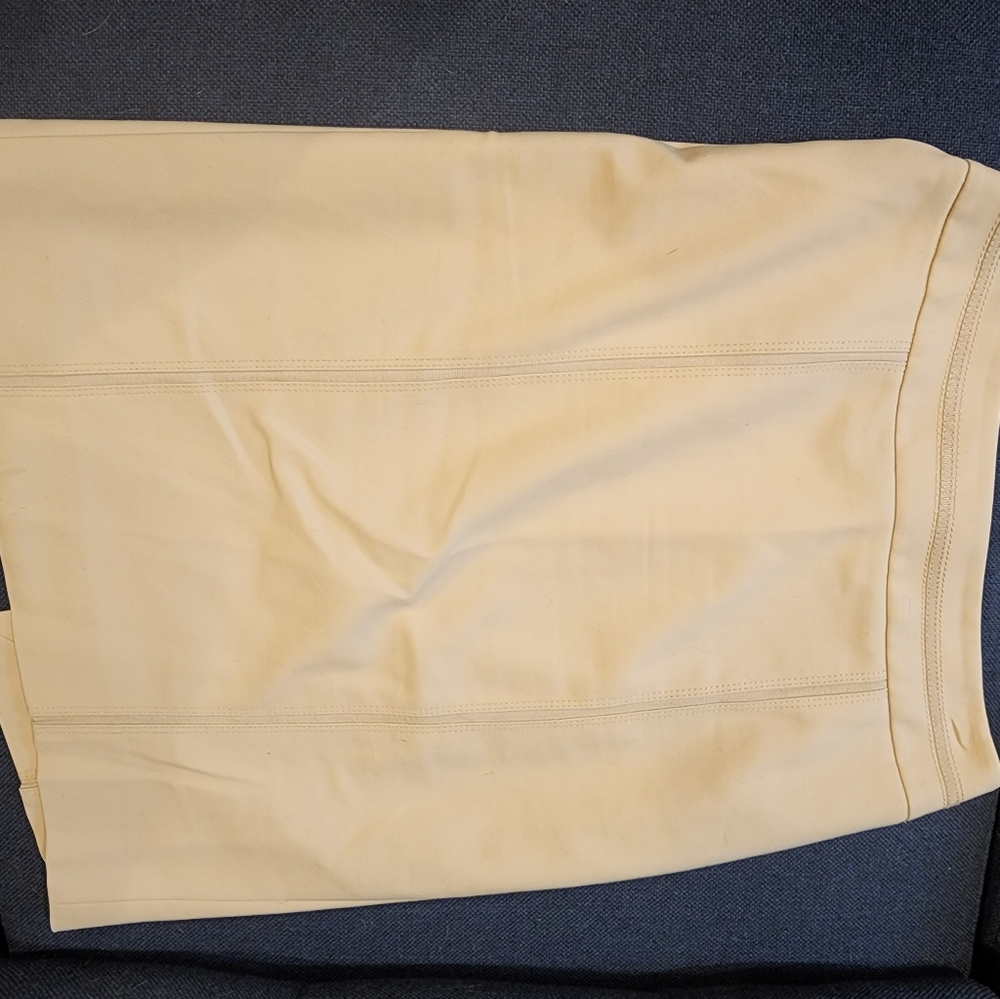 WHBM tan pencil skirt, size 2